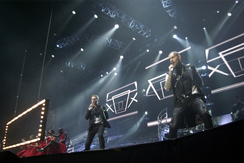 Boyzone @ LG Arena, 2nd March 2011‏ 5501814963_e37ff8d929_o