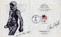 ALAN SHEPARD - FREEDOM 7 / FDC SIGNE CHRIS KRAFT