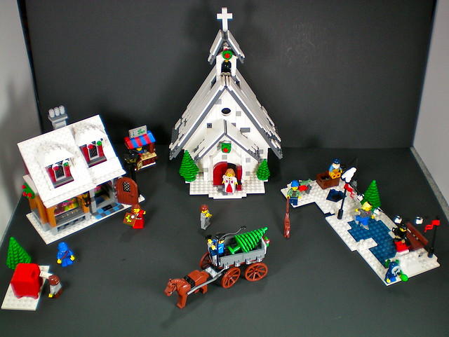 Winter Village Church 5286075755_6bc190ea33_z