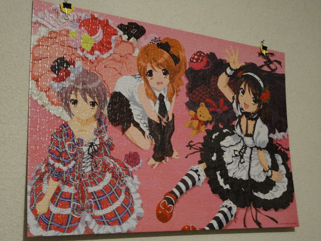 [Review] Puzzle 1,000 pzs, de la serie Suzumiya Haruhi no Yuutsu Muteki no Cosplay 5385648458_c550b82355_z