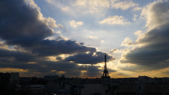 Encore un coucher de soleil Parisien(cette fois sans soleil) 5532812717_95d16e976e_z