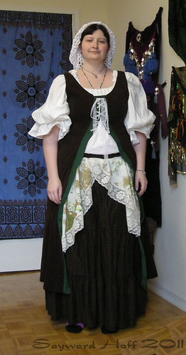 Renaissance or Larp outfit...from the thrift store 5589393303_d494563c56