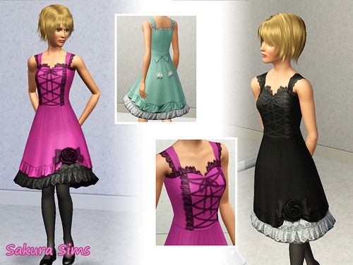 4 Dresses by Sakura Sims 5821268437_6f594250af