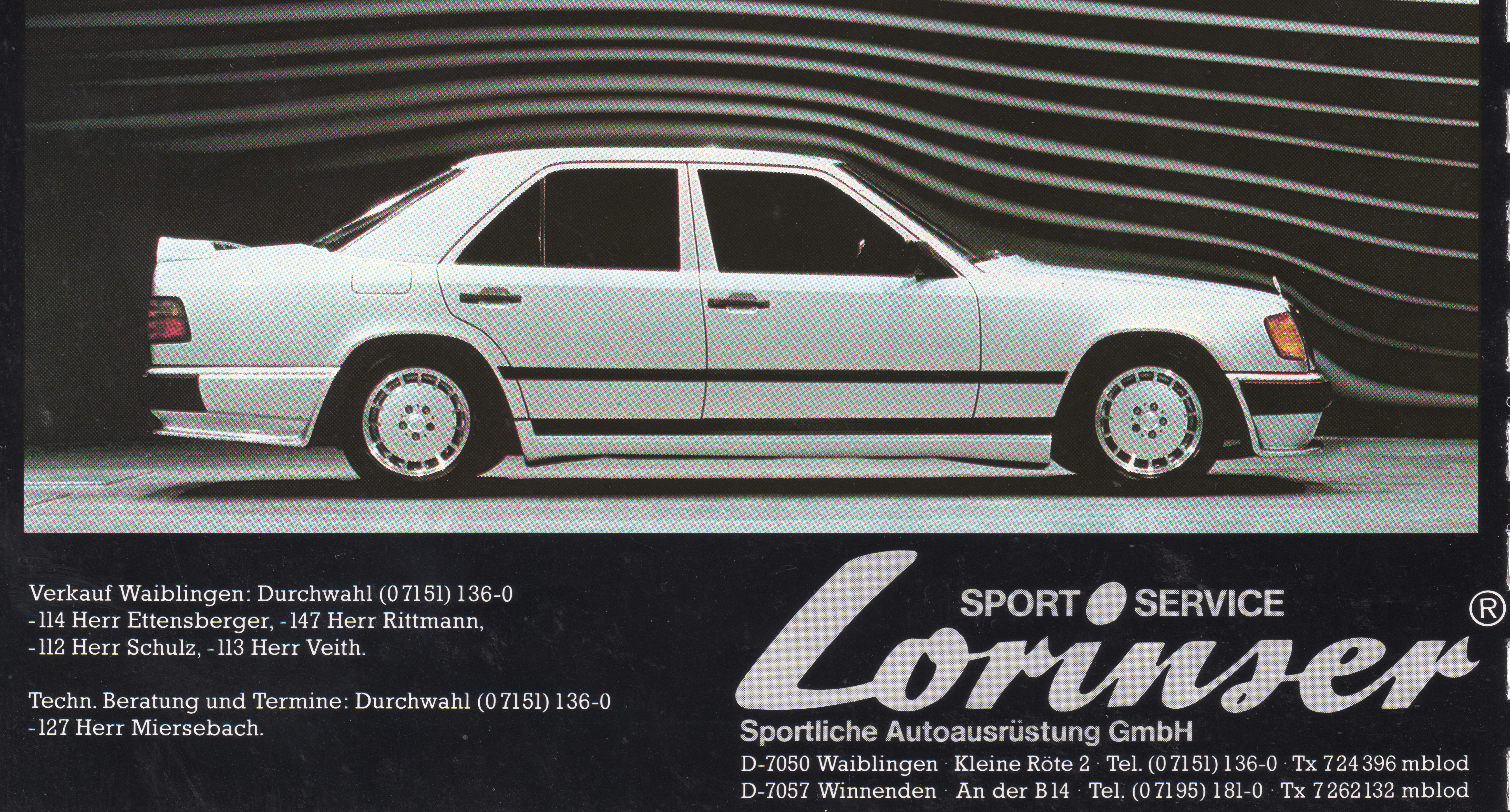 Mercedes (W124) Lorinser 5569043725_b0f1eab982_o