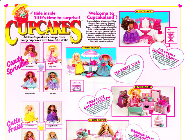 Cupcakes (TONKA / KENNER) 1990 - 1993  5274091155_afee1cba20_z