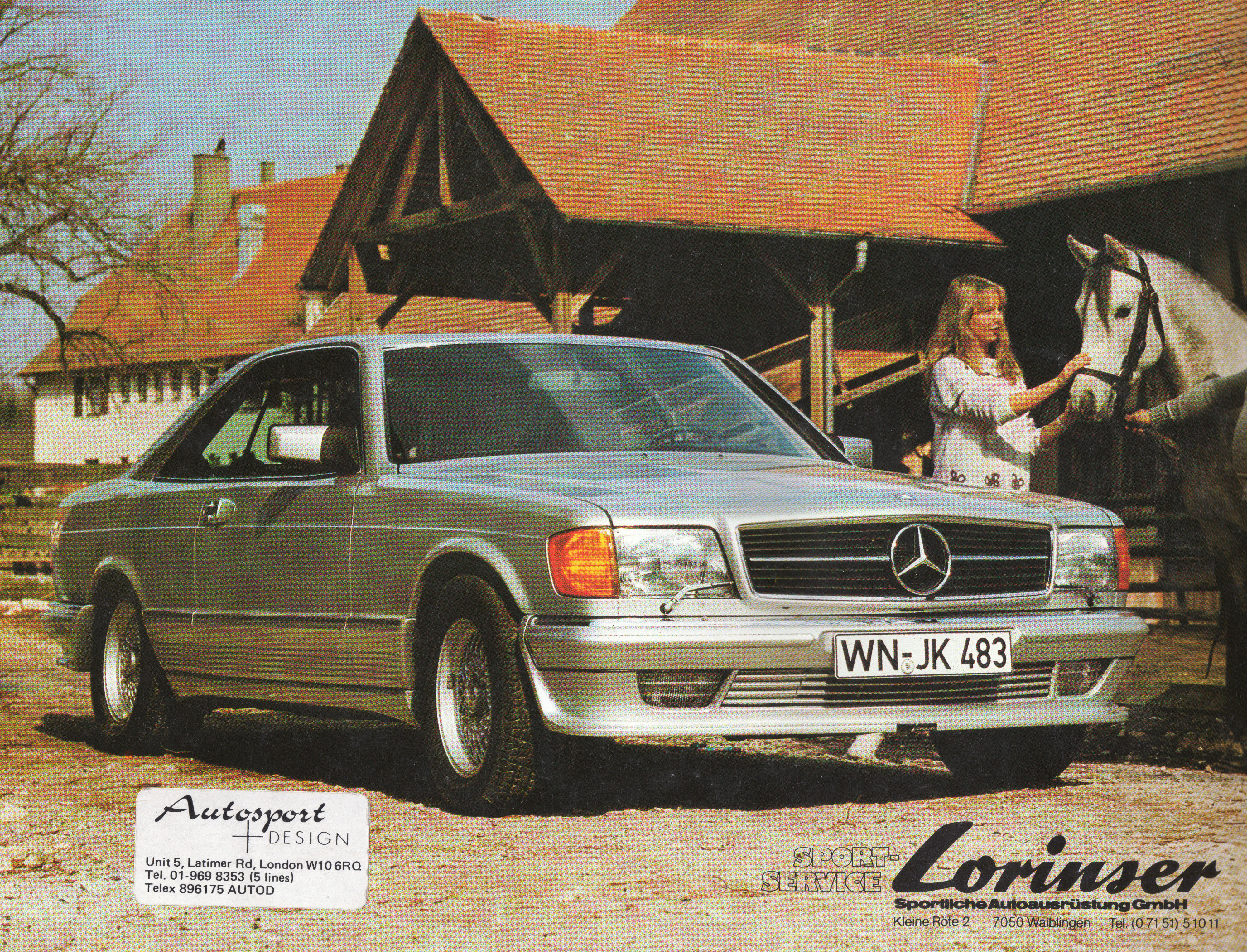 Mercedes (W126) SEC Lorinser 5569714258_4443d91945_o