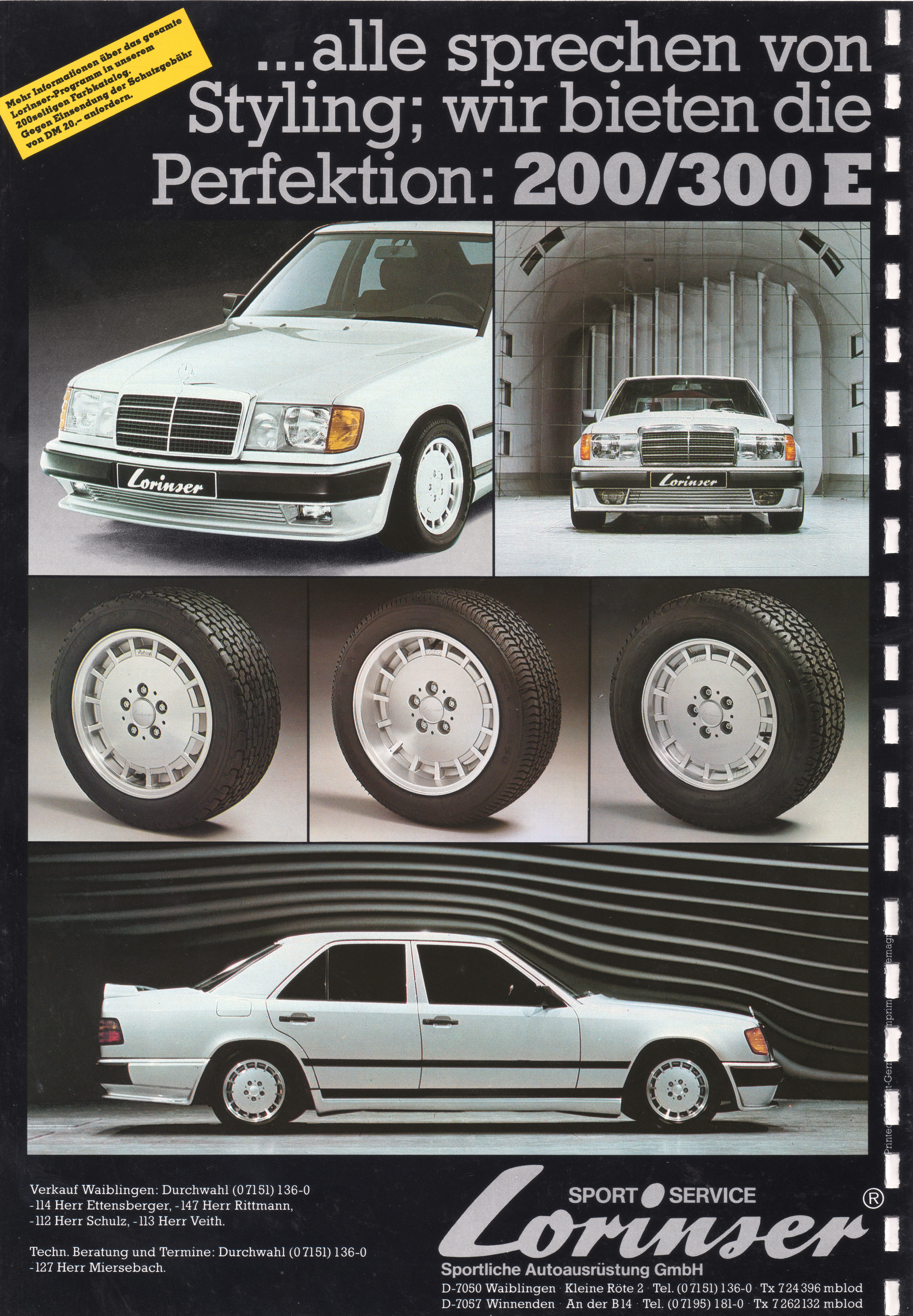 Mercedes (W124) Lorinser 5569043693_f90f1d9e19_o