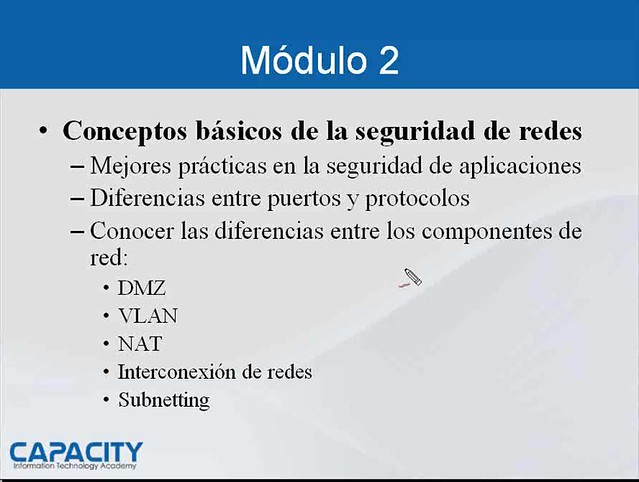 Capacity: Seguridad Informática - CompTIA Security+ [Curso] 2014 11640347833_abdc6c4116_z_d