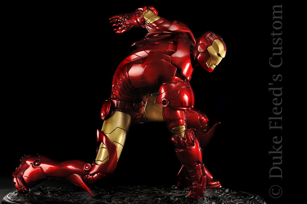 Stealth Iron man comiquette convertie en version rouge et or 6299701353_d0fa081ecf_b