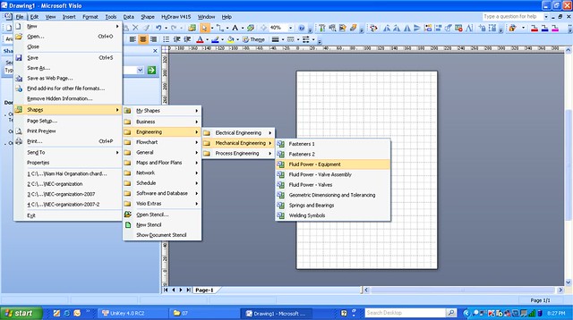 Sử dụng thư viện trong VISIO của Microsoft để vẽ mạch thủy lực - khí nén 5981512108_99c36bbd54_z