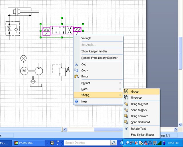 Sử dụng thư viện trong VISIO của Microsoft để vẽ mạch thủy lực - khí nén 5980954975_84a72be532_z