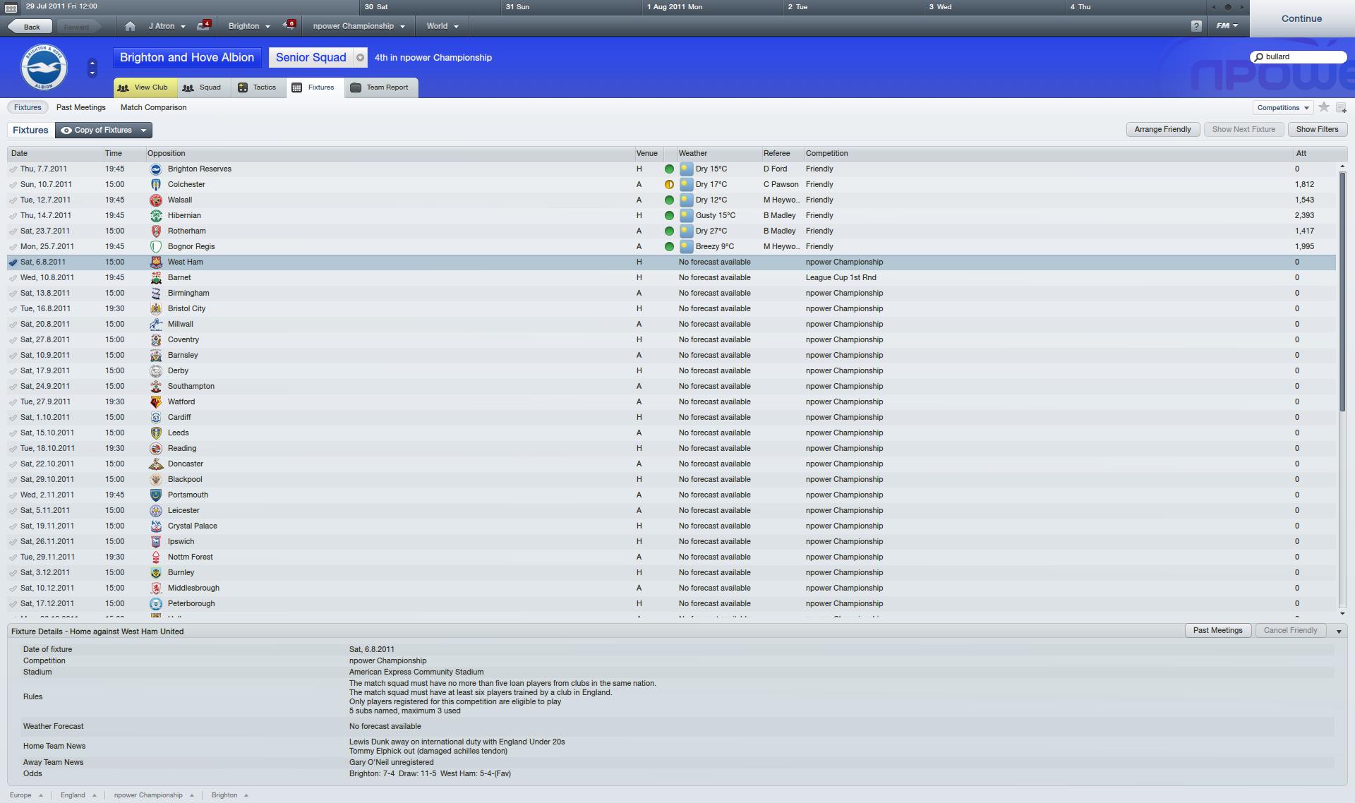 Football Manager 2012 Screenshots 6191719860_0887eec9c4_o