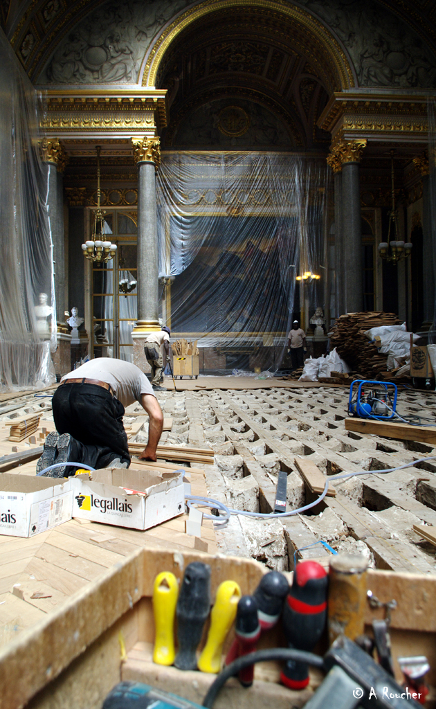 Travaux Galerie des Batailles 6072056549_9470ef6976_b