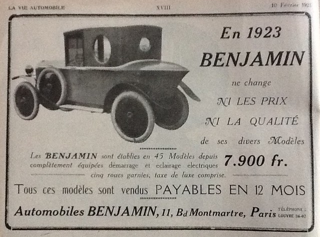 BENJAMIN - BENJAMIN / BENOVA cyclecars voiturettes - Page 16 6291834788_3cef52bca8_z