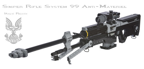 Le fusil sniper de Halo taille réelle en LEGO 6290735216_14b6b7f983