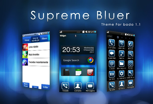 [TEMA] Tema Supreme Bluer para Bada 1.1 6329777405_462879157b