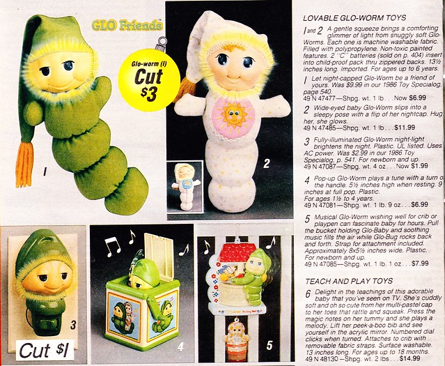 Luxi & Luxioles / Glo Worm & Glo Friends (HASBRO / PLAYSKOOL) 1982 - 1989 6262861666_377e82a675_z