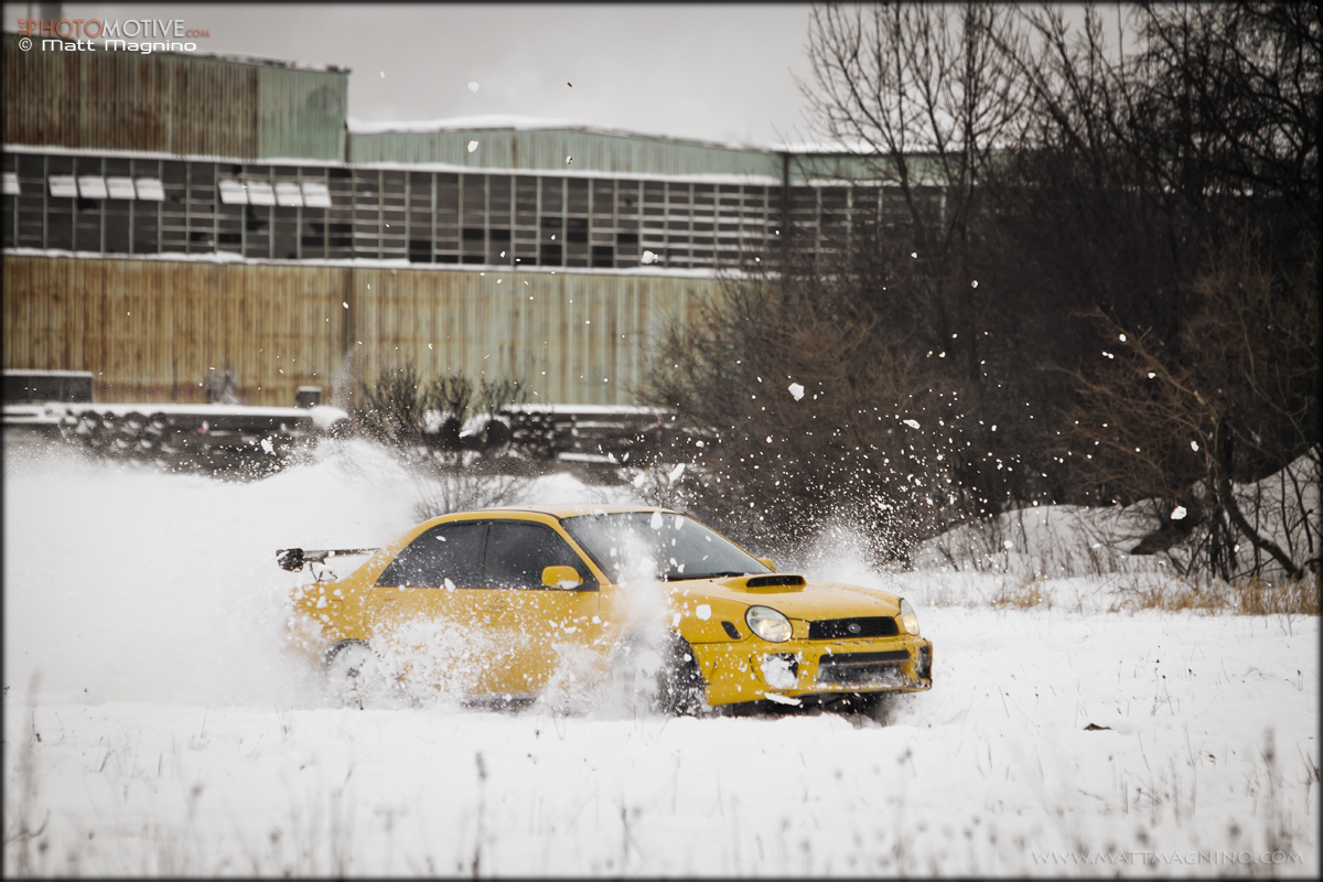 Subie's in the snow!!! 6747088547_982a31cb42_o