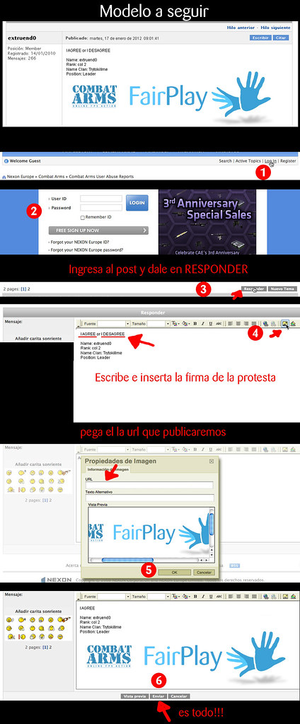 PROTESTA - tutorial como comentar en el foro e insertar una imagen 6705254907_73d110efb9_b