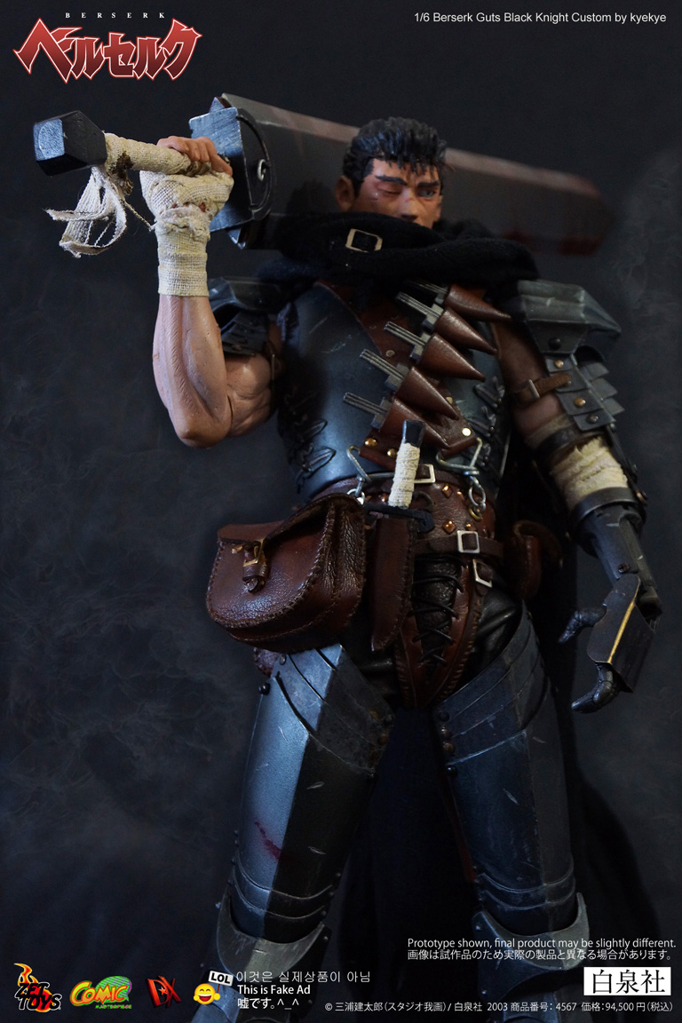 [Custom] Berserk Guts 1/6 scale by kyekye 6799641892_2a10d6595c_o