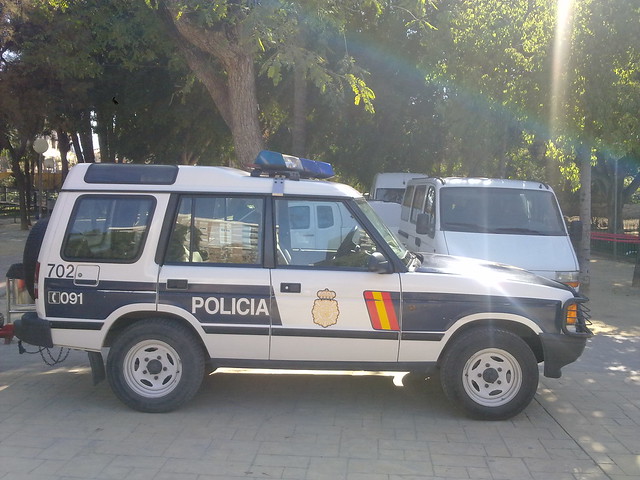 Land Rover Discovery (2012) policia nacional españa spain police