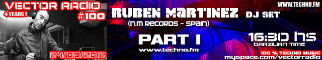 Ruben Martinez @ Vector Radio - 24-03-2012 - Only Vinyl  6854901800_a8593aa114_z