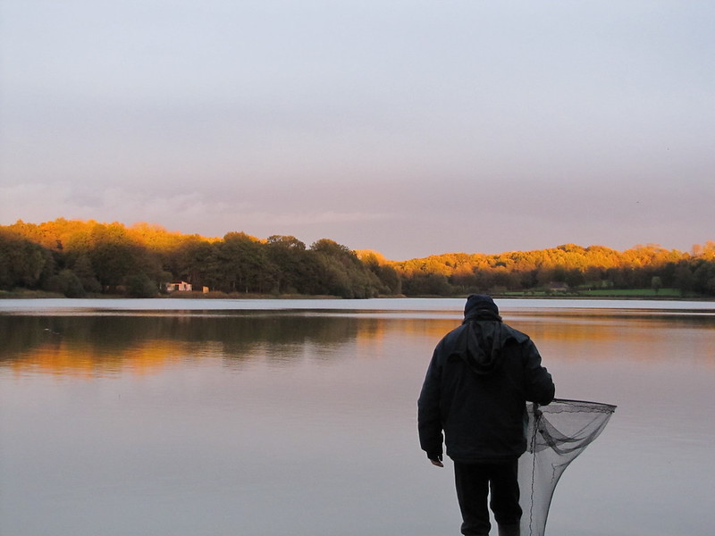 Session peche novembre 2012 etang de moutiers Yonne