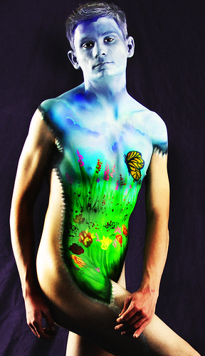 My first bodypainting gig... 7750160688_e46b2477ce