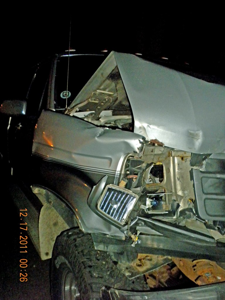 Its totaled.  Lifted F-250 Slammed me at 20 mph 6524215893_e44b5ec43d_o