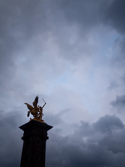 A cloudy evening in Paris 6823086797_8d9c5d01de_z