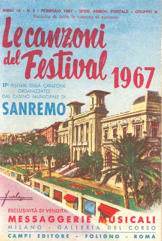 Festival Di Sanremo 1967 I Cantanti Le Canzoni I Testi