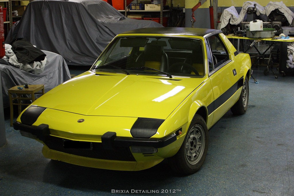 Fiat X1/9 super opacizzata 6970618018_e94663608d_b