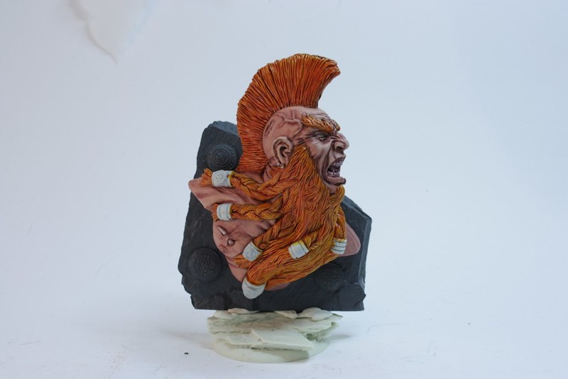 Troll Slayer Dwarf Bust - Scibor Miniatures 8151100947_4ac0b3bba2_c