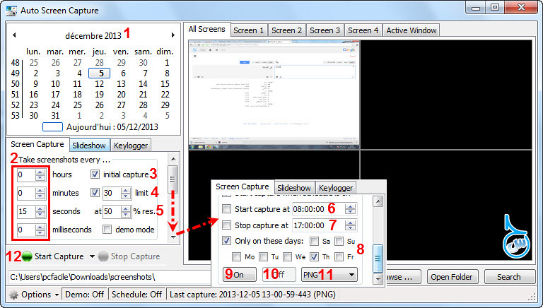  حصريا اسرع واسهل برنامج   مراقبة الكمبيوتر فى غيابك عبر أخذ لقطات من الشاشة تلقائيا حسب أوقات محددة 11220840594_9ea71ea148_b