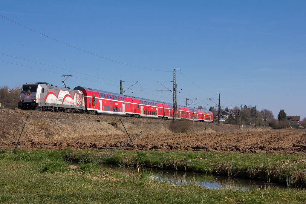 Marcel`s neue Hausstrecke, die Filstalbahn Stuttgart-Ulm 13038267643_218243a846_b