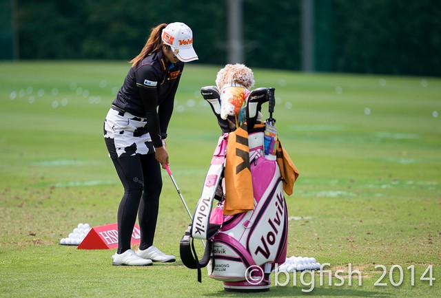 Some ladies golfers - Practice Round - Day 2 (some pics) 12765338035_7d45f771a0_z