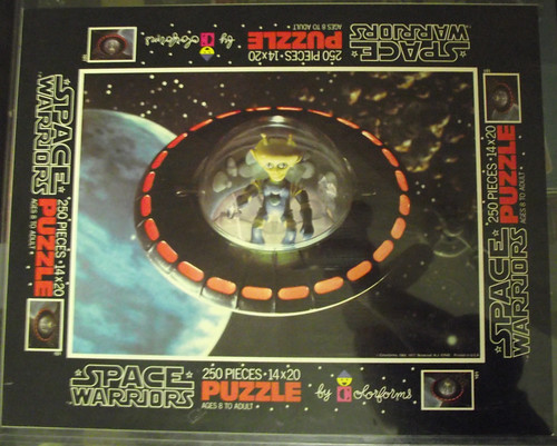 Space Warriors puzzle proof sheets, cards, and color separations 11282368303_c53a088896
