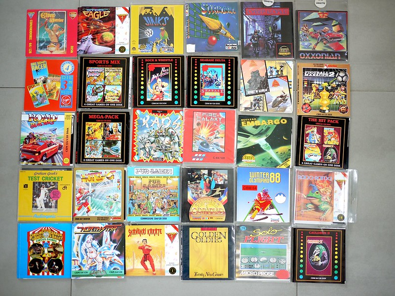 [VENDU] LOT 30 jeux DISK - Commodore 64 9815197154_747ab03f27_c