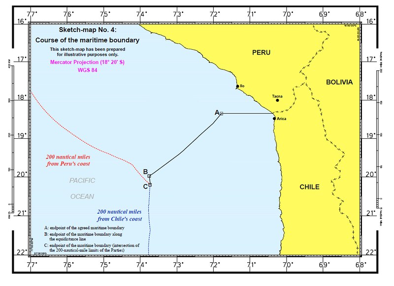 La Haya modificó la frontera marítima entre Chile y Perú 12175176223_75a5ea566c_c