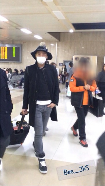 [Latest] [Pics-1] Jang Keun Suk arrived at Gimpo airport from Tokyo after Zepp Nagoya February 03 2014 12289130425_8b03a2124f_z