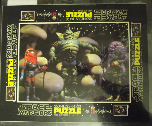 Space Warriors puzzle proof sheets, cards, and color separations 11282370793_461aa27a8b