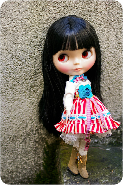 French stripes! [Emmaleigh - Bow Wow Trad] & MH Clawdeen 11383513613_60c7b87cd7_z