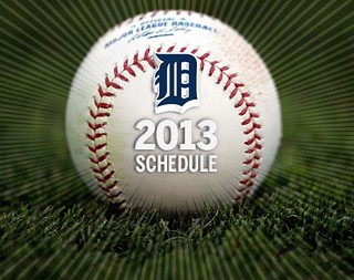 2013 DETROIT TIGER SCHEDULE AND RESULTS 8200233981_fc29e664d5_n