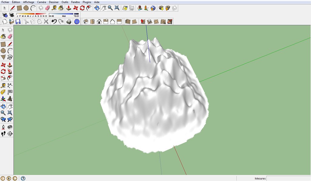 Modélisation montagne 5