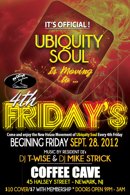 9.28 UBIQUITY SOUL(Grand Start)4th Fridays l NJ 7979826268_08158223c2_z