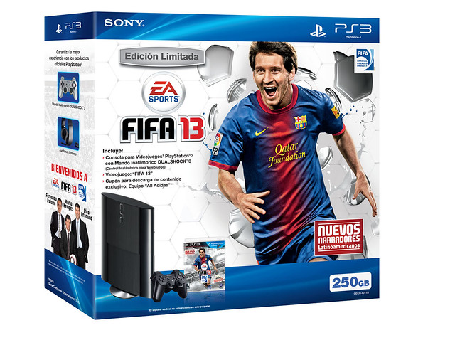 Nuevo modelo de PS3 + Fifa 13 8002636299_dc7a282d25_z