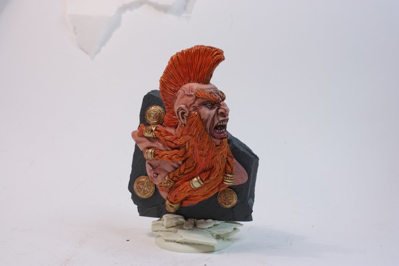 Troll Slayer Dwarf Bust - Scibor Miniatures 8162310693_18e49defc1_c