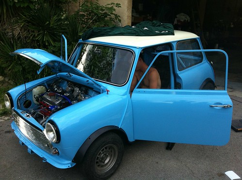 [REPORTAGE] Projet restauration Austin MINI 1976 8262220480_057e02150c