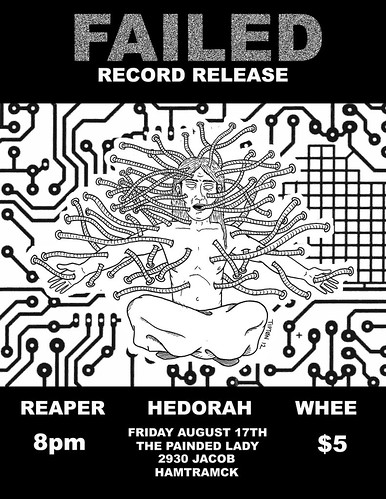 FAILED (record release) 8/17 w/ Reaper. Hedorah, Whee 7753527818_c133c59cf1