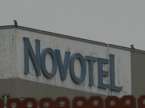 Charlie and Tom on Novotel